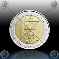 2 EVRO MALTA 2018 (Cultural Heritage) UNC